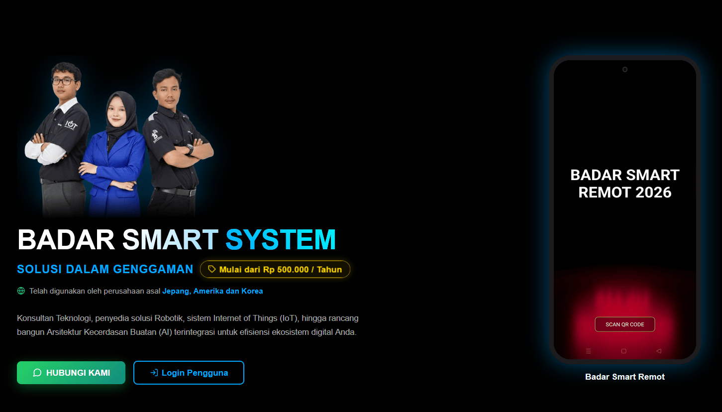 Badar Smart System | Solusi Dalam Genggaman